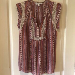 Daniel Rainn Multicolor Striped Top